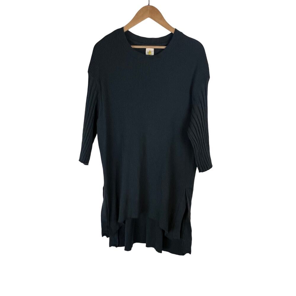 HEEL Athens Lab Women's Knit Sweater Size M-L 100% Cotton‎ Dress